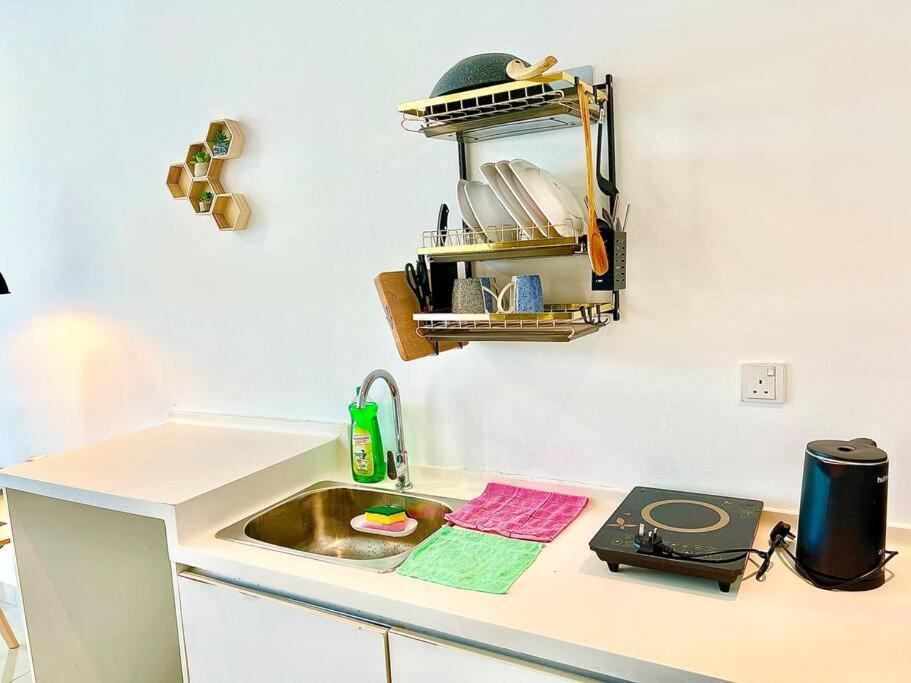 G 1-5Pax Cozy Home Trefoil Setia Alam 100Mps Wifi & Tv Sccc מראה חיצוני תמונה